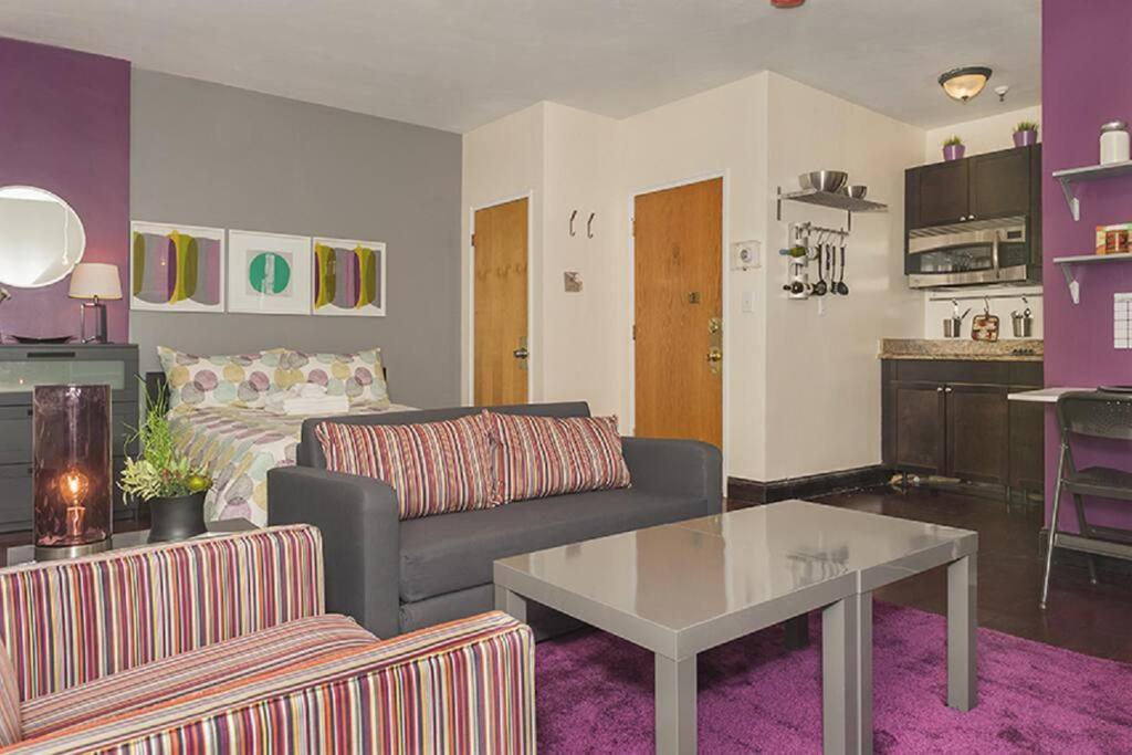 Downtown Studio Apt, Lots Of Natural Light Boston Exterior photo